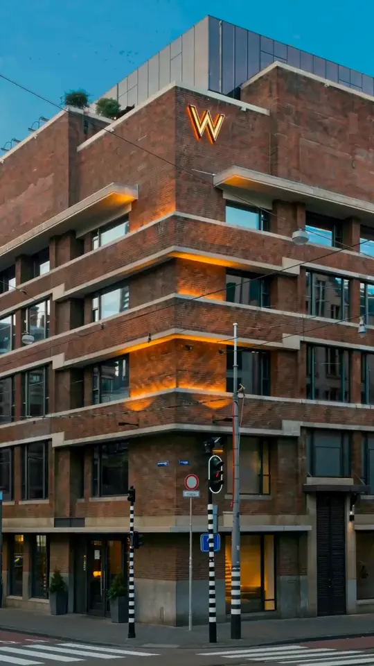 Hotel promo video example: W Amsterdam